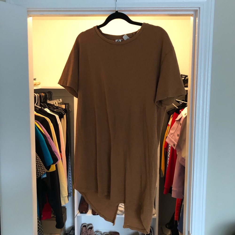 Urban Outfitters Brown Fishtail Tee